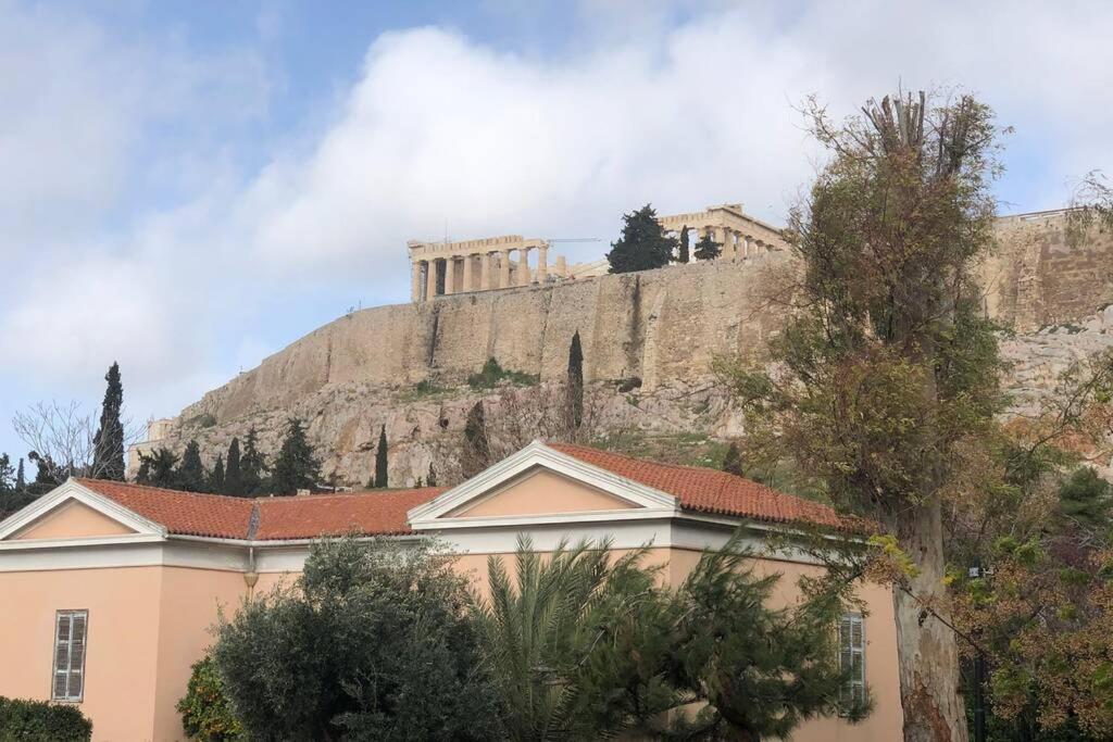 Acropolis View Huge Apartment - Centrally Located Athén Kültér fotó